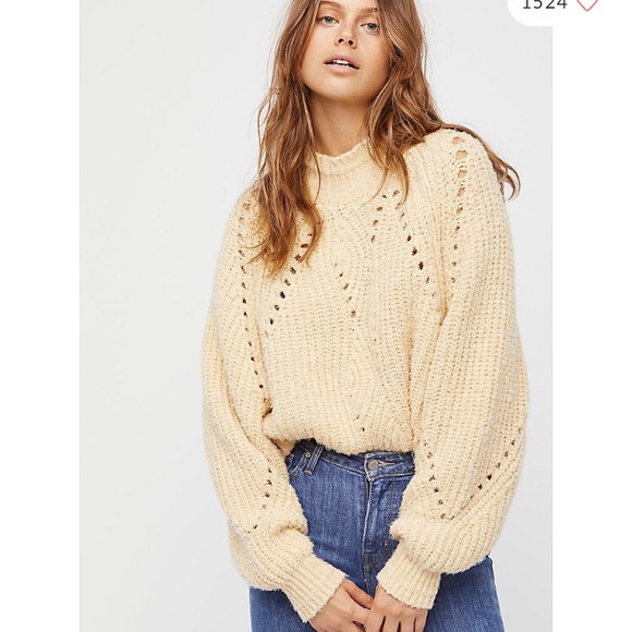 Free People plum cropped sweater size small - Picture 1 of 5